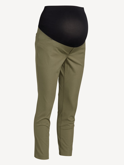 Maternity Full-Panel Pixie Ankle Pants