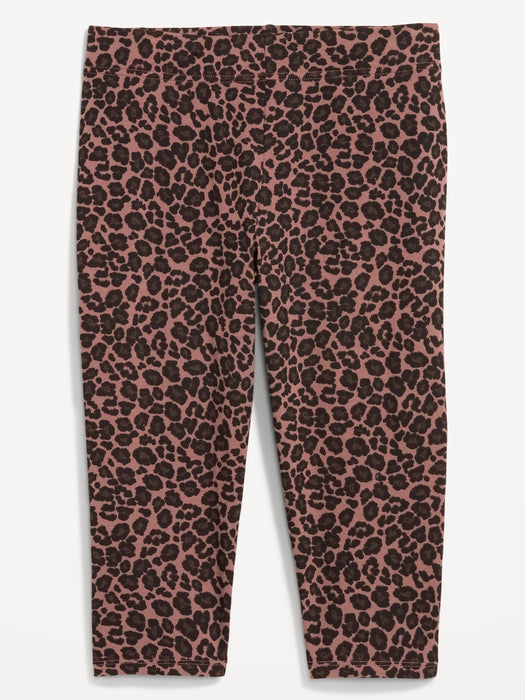 High-Waisted Fashion Layering Capri Legging