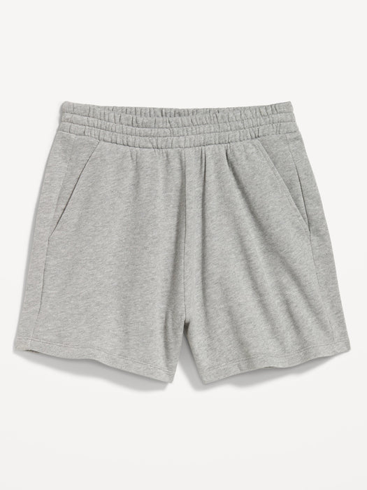 Extra High-Waisted SoComfy Sweat Shorts -- 3-inch inseam