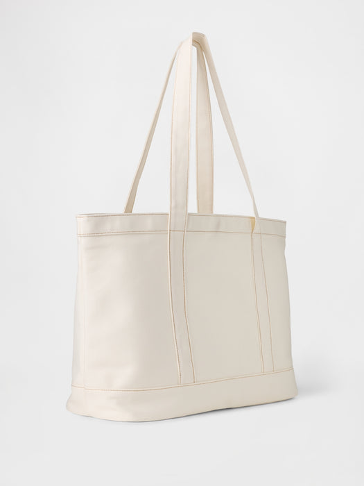 Gap Denim Logo Tote Bag