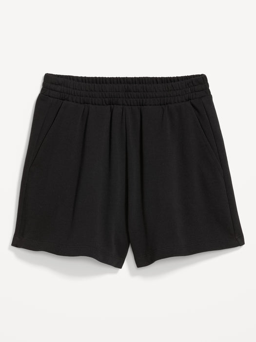 Extra High-Waisted SoComfy Sweat Shorts -- 3-inch inseam