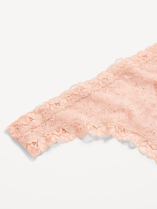 Lace Thong Underwear