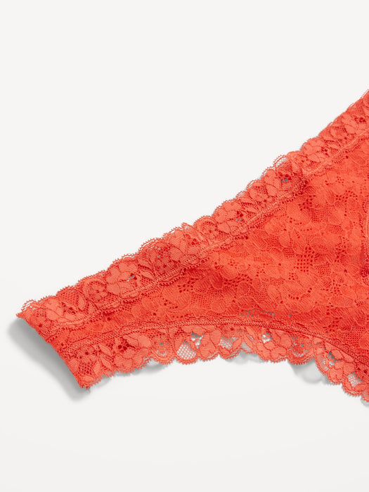 Lace Thong Underwear