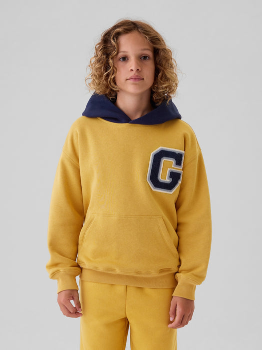 Kids VintageSoft Varsity Hoodie