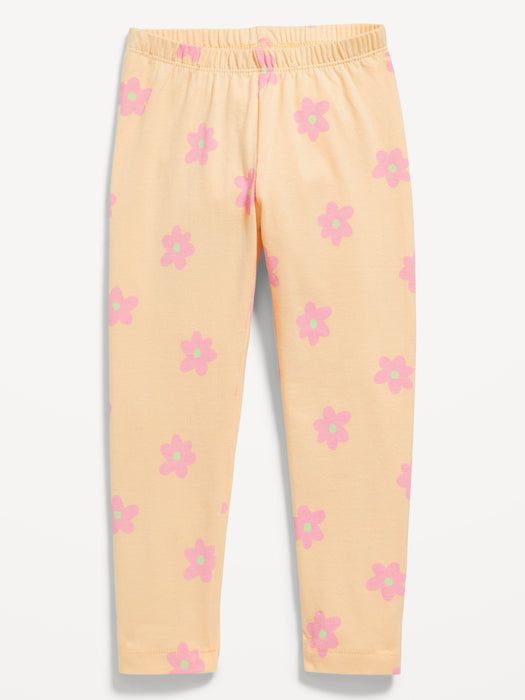 Printed Full-Length Leggings for Toddler Girls