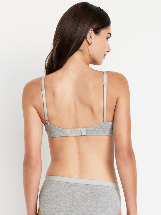 Everyday Cotton Triangle Bralette