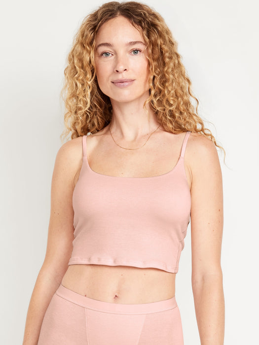 Rib-Knit Brami Top