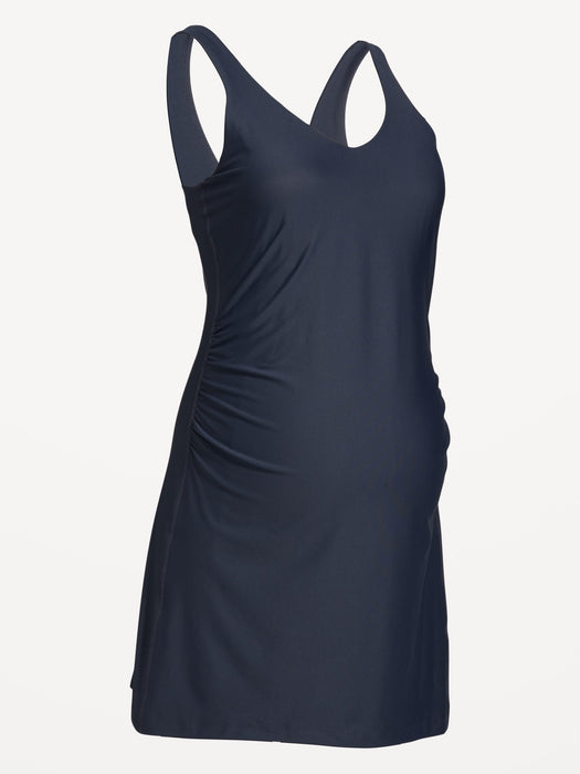 Maternity Sleeveless PowerSoft Mini Skort Dress