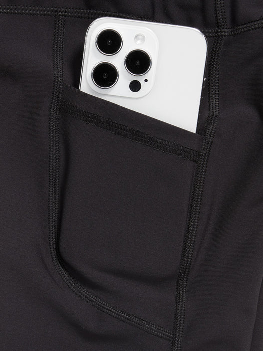 High-Waisted PowerSoft 7/8-Length Side-Pocket Leggings for Girls