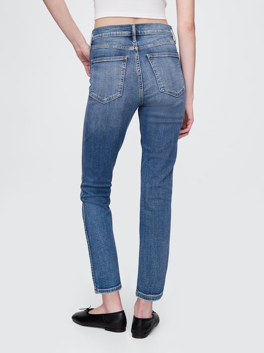 High Rise Vintage Slim Jeans