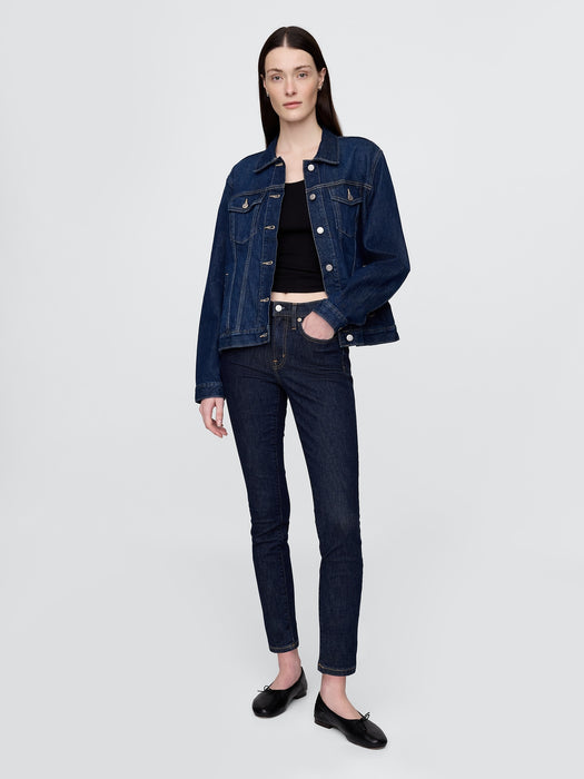 High-Rise True Skinny Jeans