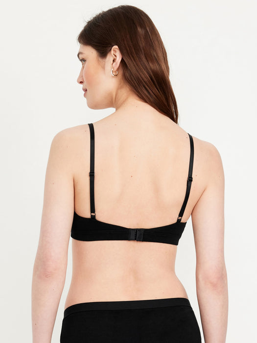 Everyday Cotton Triangle Bralette