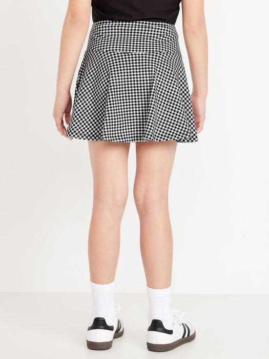 High-Waisted Skort for Girls
