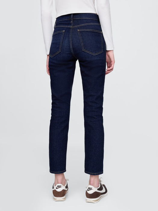 High-Rise Vintage Slim Jeans
