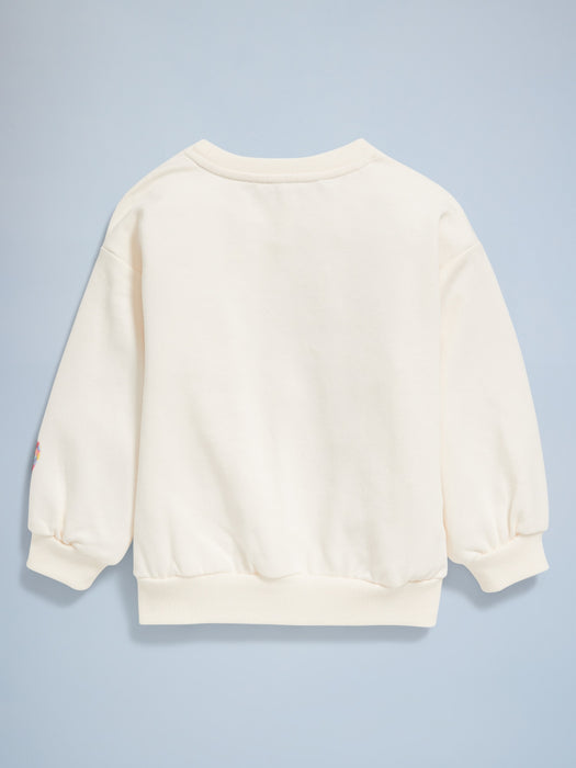 Birthday French-Terry Graphic Sweatshirt for Toddler Girls