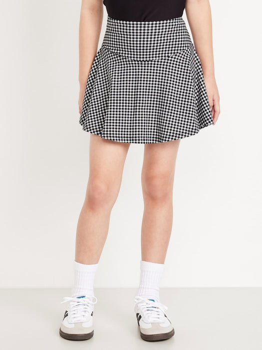 High-Waisted Skort for Girls