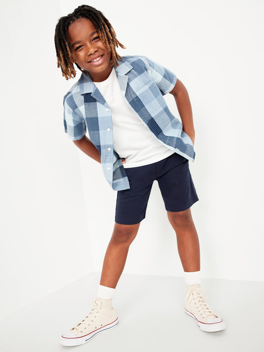Knee Length Twill Shorts for Boys
