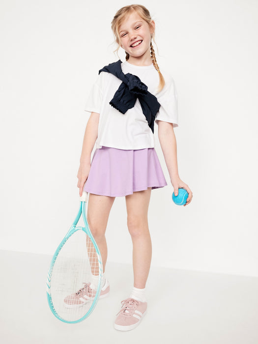 High-Waisted Skort for Girls