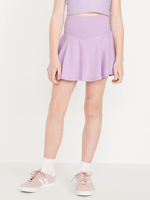 High-Waisted Skort for Girls