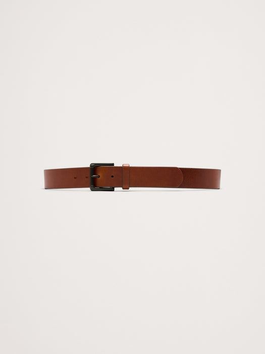 Tumbled Leather Belt