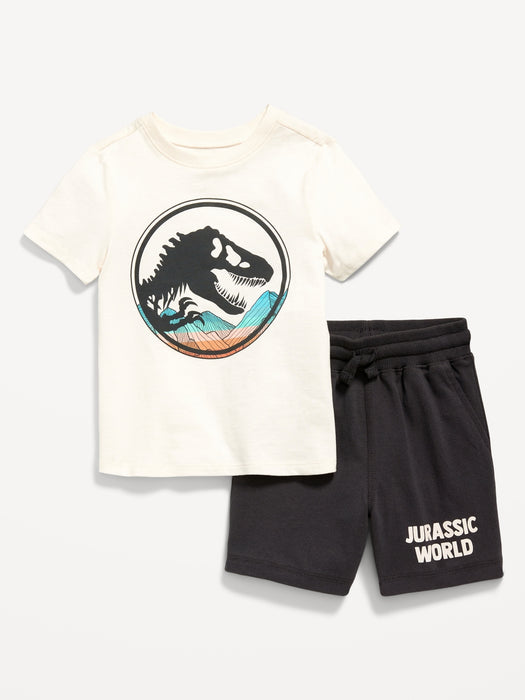 Jurassic World™ Graphic T-Shirt and Shorts Set for Toddler Boys