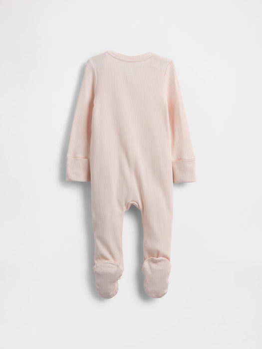 Baby First Favorites TinyRib Footed One-Piece