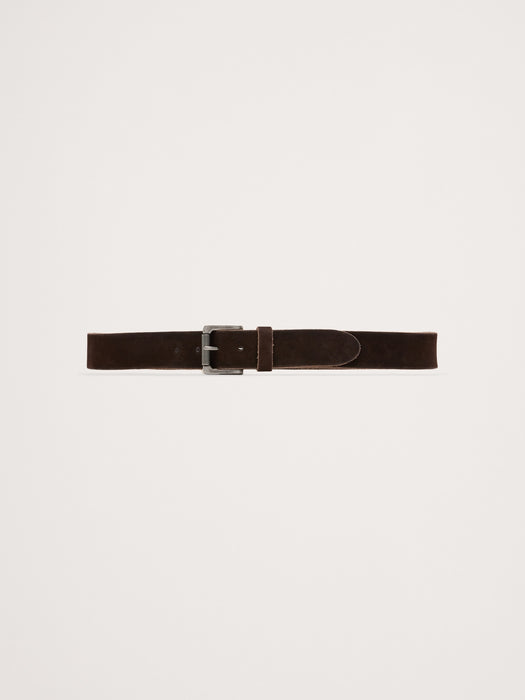 Marin Nubuck Leather Belt