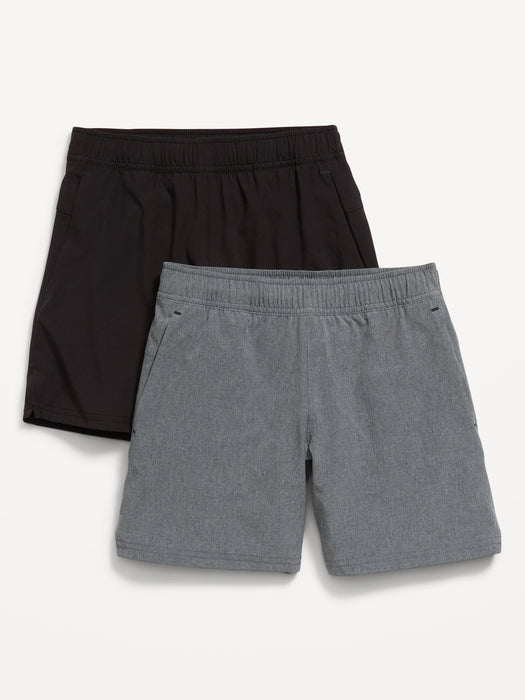 Above Knee StretchTech Performance Shorts 2-Pack for Boys