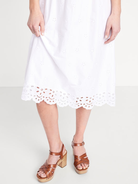 Faux-Leather Clog Sandals