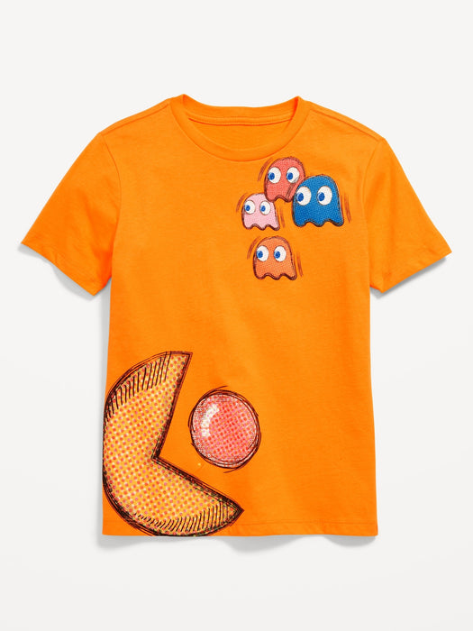 Pac-Man™ Gender-Neutral Graphic T-Shirt for Kids