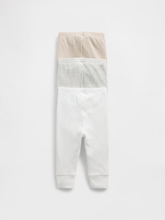 Baby First Favorites TinyRib Pants (3-Pack)