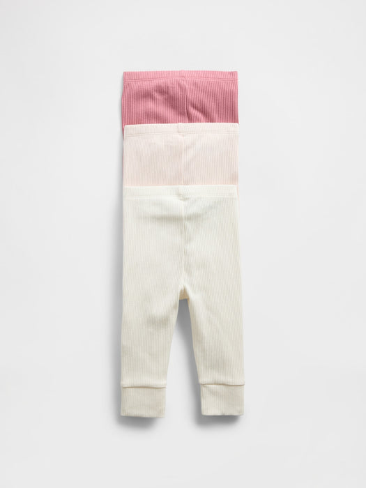 Baby First Favorites TinyRib Pants (3-Pack)