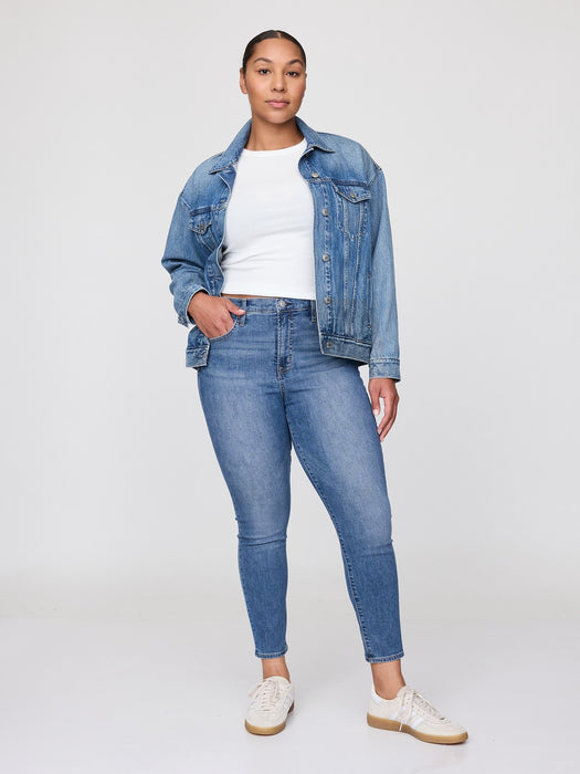 High Rise True Skinny Jeans