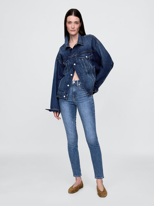 High Rise True Skinny Jeans