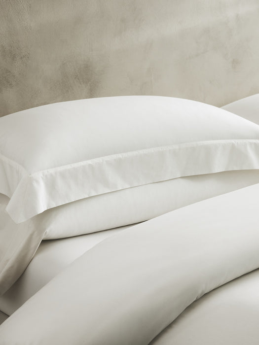 Washed Cotton Percale Duvet Cover