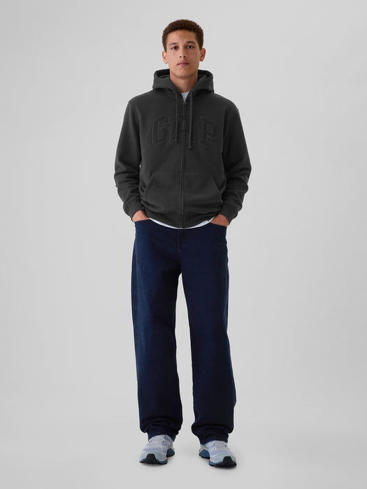 Adult VintageSoft Arch Logo Zip Hoodie