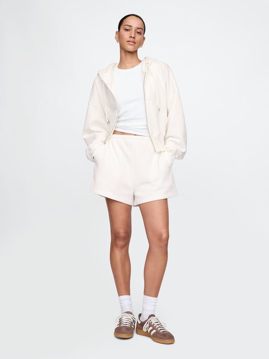 VintageSoft Wedge Zip Hoodie