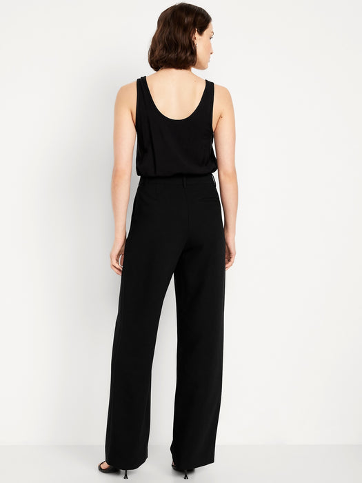 Extra High-Waisted Taylor Wide-Leg Trouser Pants