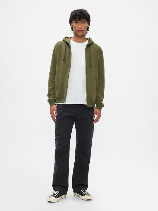 VintageSoft Zip Hoodie