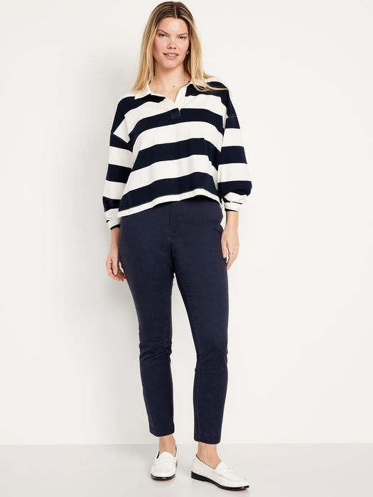 High-Waisted Uniform Skinny Pants