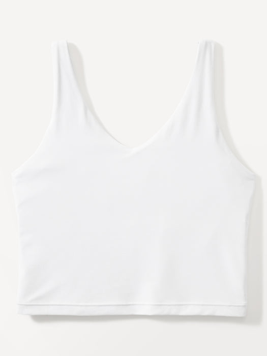 Transcend V-Neck Crop Sports Bra A-C