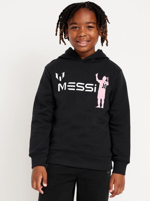 Messi™ Gender-Neutral Graphic Hoodie for Kids