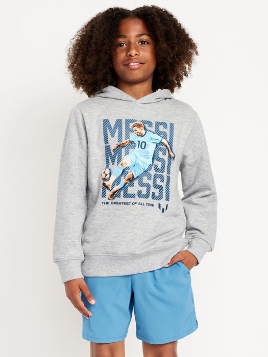 Messi™ Gender-Neutral Graphic Hoodie for Kids