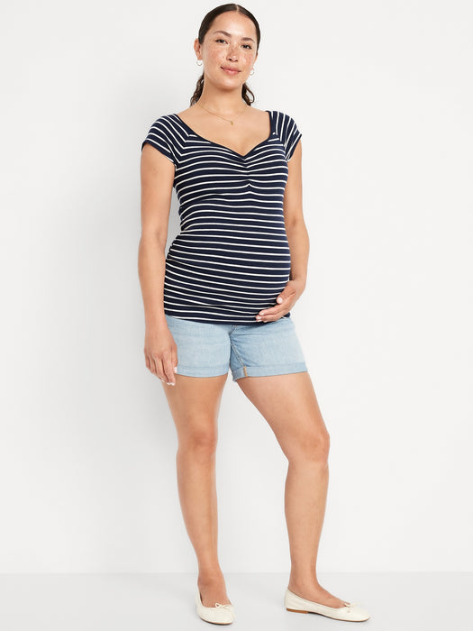 Maternity Full-Panel WOW OG Short -- 5-inch inseam