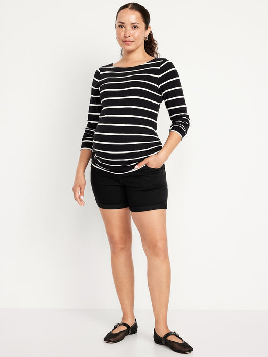Maternity Full-Panel WOW OG Short -- 5-inch inseam