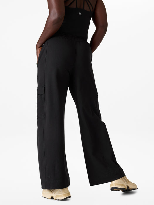 Retroterry High Rise Wide Leg Cargo Pant