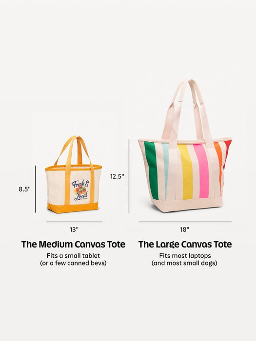 Large Graphic Tote Bag