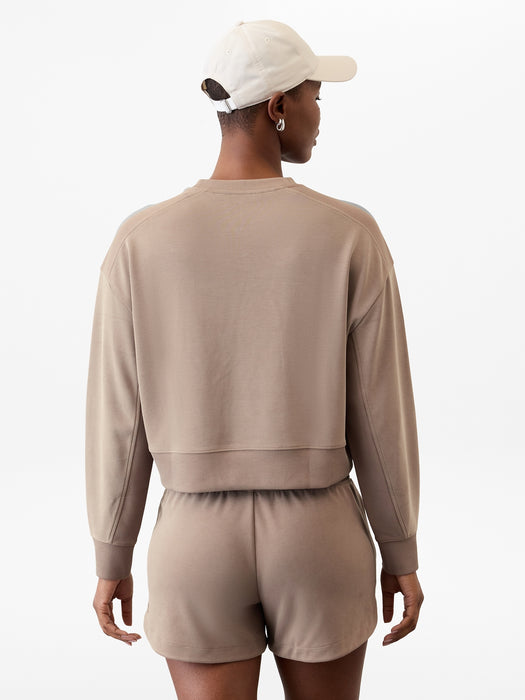 Seasoft Rib Crewneck Sweatshirt