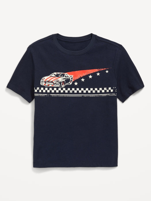 Softest Printed Crew-Neck T-Shirt for Boys