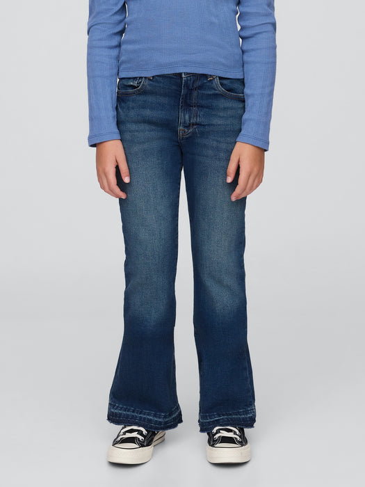 Kids High Rise '70s Flare Jeans